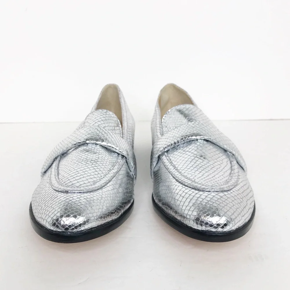 SCHUTZ silver metallic